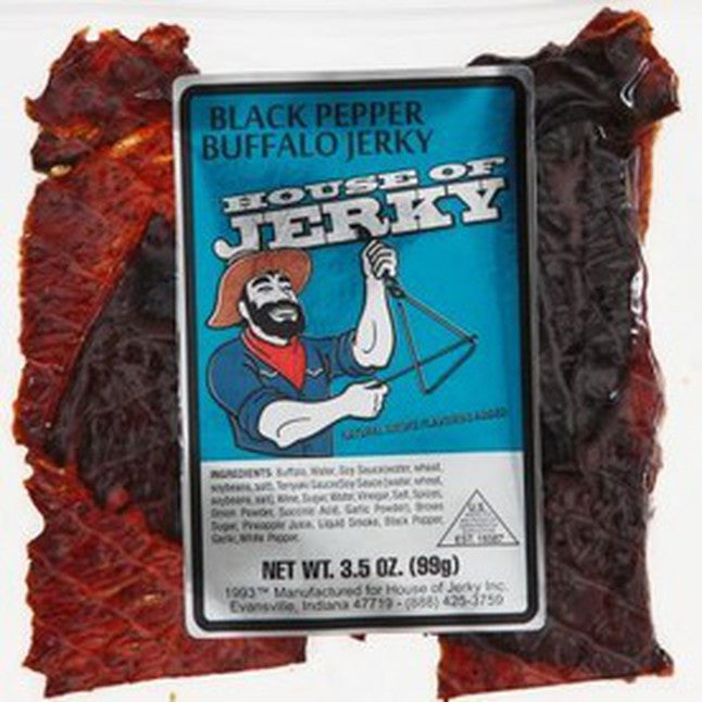 True fillet Bison or Buffalo Meat all natural jerky